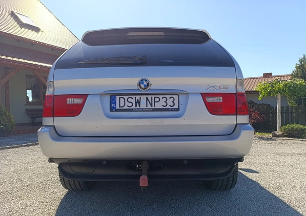 BMW X5 cena 36900 przebieg: 245145, rok produkcji 2005 z Brzeszcze małe 466